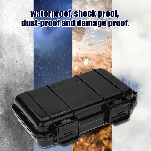 Miniatura 8 de Caja de supervivencia hermética antipresión a prueba de golpes para exteriores, contenedor impermeable, caja de transporte sellada, caja