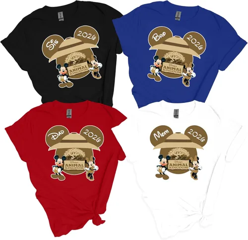 Miniatura 12 de Camisa de cumpleaños personalizada a juego para la familia, camisas divertidas de dibujos animados, camiseta de perro para niños, camisas