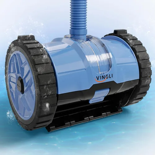 Miniatura 8 de VINGLI - Aspiradora de piscina lateral de succión automática (actualización 2025), potente barredora de pared para piscinas enterradas, incluye