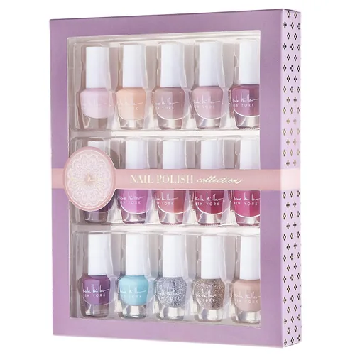 Miniatura 6 de Nicole Miller - Juego de mini esmaltes de uñas, colores brillantes y vibrantes para uñas de manos y pies, morado Púrpura