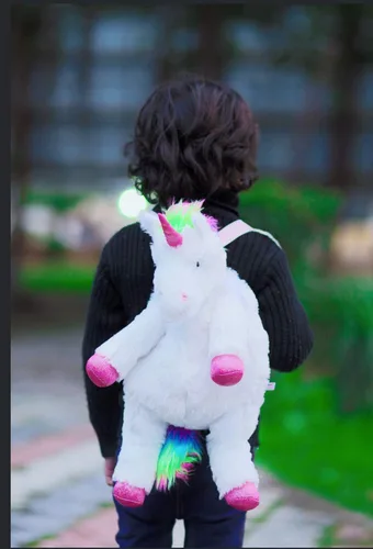 Miniatura 6 de Plushland Peluche esponjoso de unicornio arcoíris de 14 pulgadas – Suave regalo mágico para autismo déficit de atención hiperactiva, regalo de Nuevo