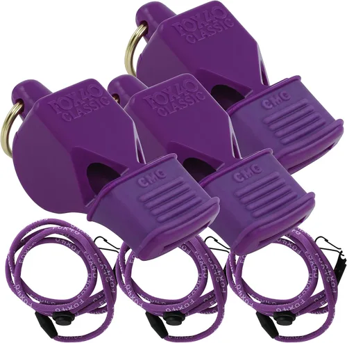 Miniatura 4 de Fox 40 Paquete de 3 cordones clásicos CMG con cordón separable Naranja