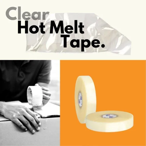 Miniatura 2 de Máquina Longitud Embalaje Cinta Hotmelt 2" X 1000 yards, 1.7 mil 12 rollos