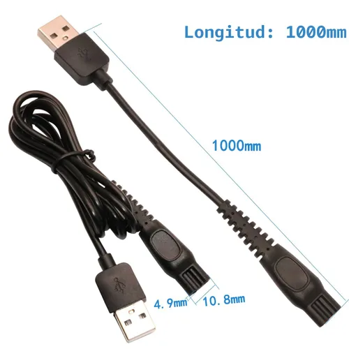 Miniatura 7 de Cable de alimentación 5V Cargador de repuesto El adaptador USB es adecuado para una variedad de peluqueros eléctricos, afeitadoras, purificadores