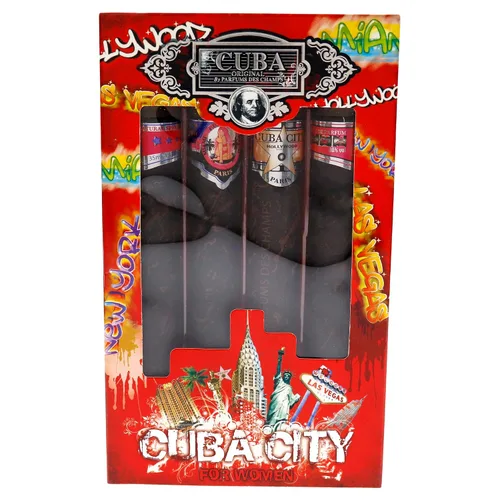 Miniatura 4 de Cuba Cuba City - Juego de regalo de 4 piezas de 1.17 onzas para mujer, 1.17 onzas, 1.17 onzas, New York (I0075457) para mujer