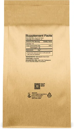 Miniatura 3 de PURE ORIGINAL INGREDIENTS Paquete de maltodextrina y carbonato de calcio, 5 libras cada uno, conservantes de alimentos, grado alimenticio