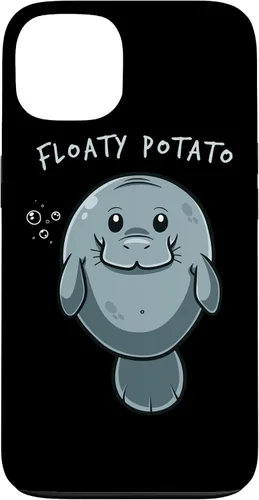 Miniatura 7 de iPhone 11 Floaty Potato Manatí Chubby Sirena Sea Vaca Animal Estuche de Regalo