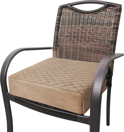 Miniatura 16 de Cojín elevado para adultos, 16 x 16 x 4.5 pulgadas, cojín de asiento de firmeza media para el hogar, oficina, silla de ruedas, automóvil, funda