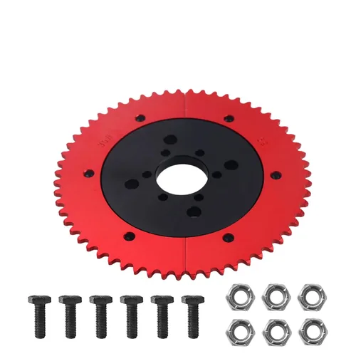 Miniatura 18 de Piñón dividido universal de cadena 35 de 53T con adaptador para Predator 212cc 196cc 79cc Go Kart Mini Bike CT200U-EX CT200U BT200X CT100U MB200