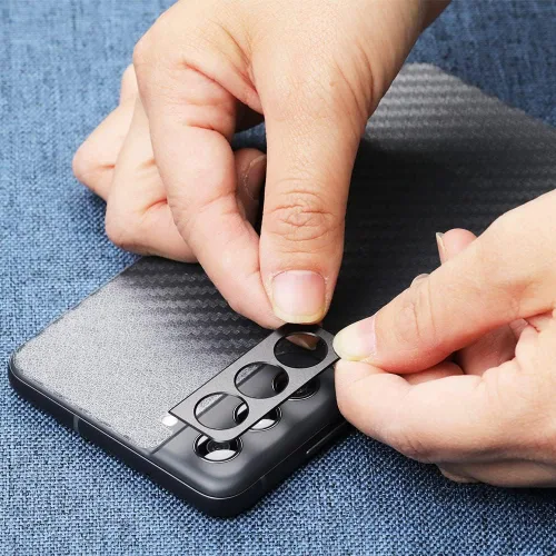 Miniatura 6 de Ibywind Protector de pantalla para SamSung Galaxy S22+ 5G, 2 unidades, vidrio templado de dureza 9H y protector de lente de cámara, con marco
