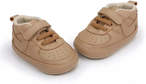 Miniatura 5 de Clowora Unsex - Zapatos de bebé para niños y niñas, tenis antideslizantes con suela de goma suave, zapatos ligeros