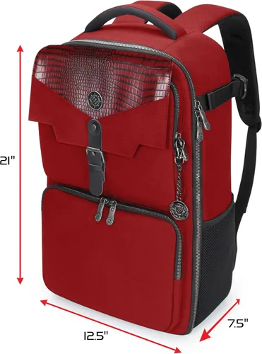 Miniatura 8 de ENHANCE Mochila MTG para almacenamiento de tarjetas TCG, mochila TCG para cajas de cubierta, tarjetas con funda, tapetes de juego, accesorios MTG