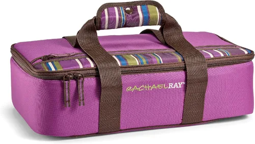 Miniatura 9 de Rachael Ray Lasagna Lugger, Thermal Insulated Casserole Carrier for Hot or Cold Food, Lugger Tote for Potluck, Parties, Picnic, and Cookouts, Fits