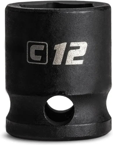 Miniatura 16 de Capri Tools 22 mm Enchufe de impacto corto, 3/8 pulg. de transmisión, 6 puntas, métrico