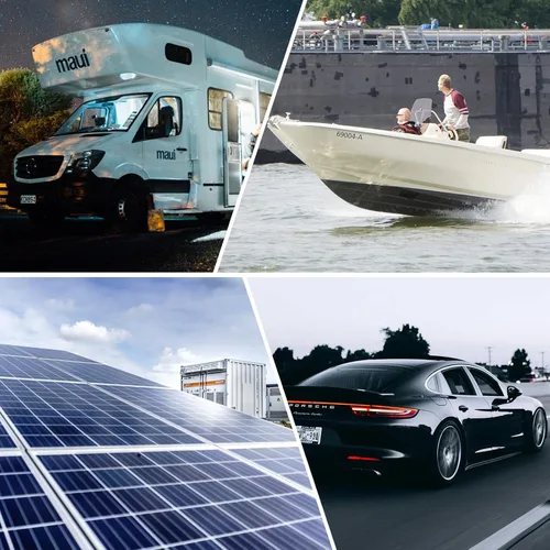 Miniatura 8 de WEIZE Batería LiFePO4 de doble propósito de 12V 60AH 800CCA, batería de litio de arranque del grupo 24 más rendimiento de ciclo profundo, BMS