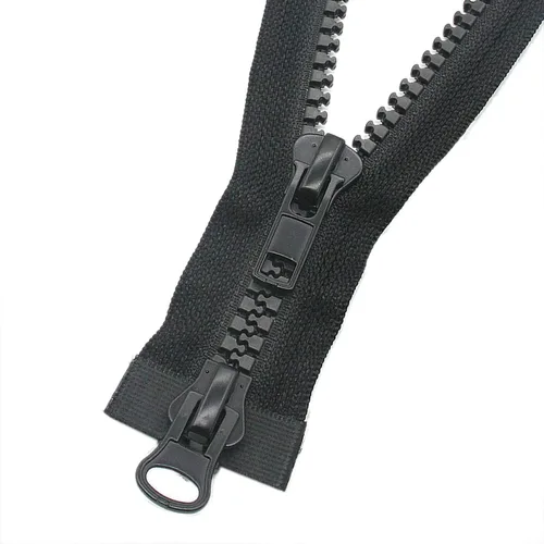 Miniatura 4 de Leekayer #10 Cremallera de 24 pulgadas para costura con deslizador de dos vías separables para abrigo, parka, chaqueta de plumón, cremalleras