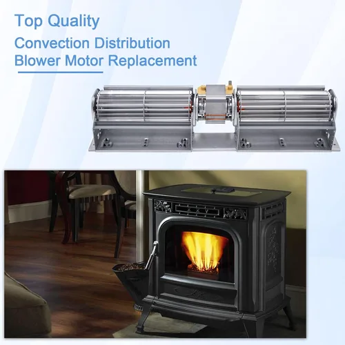 Miniatura 6 de 1-00-29145 Ventilador de soplador de convección para Harman XXV, XXV TC, P35i, Accentra Cast FS Pellet Stove, 3-21-29045 Ventilador de ventilador