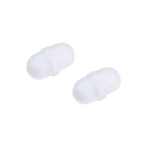Miniatura 8 de MECCANIXITY Varilla de barra agitadora magnética mezcladora de 0.24 pulgadas con forma de anillo PTFE revestimiento imán blanco para laboratorio