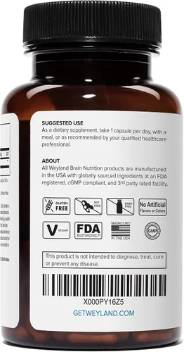 Miniatura 3 de Orotato de litio - 5 mg de litio elemental, 60 cápsulas vegetarianas (paquete de 2)