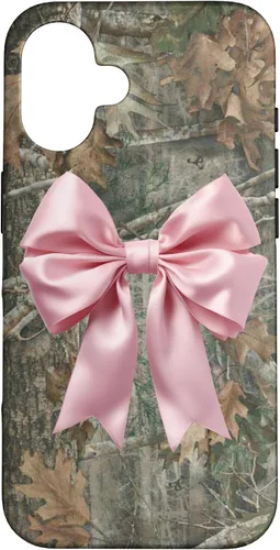 Miniatura 32 de Camo Pink Bow Case for iPhone 17