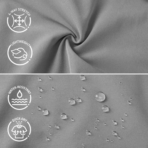 Miniatura 3 de Haimont Pantalones cortos deportivos para hombre de 5 pulgadas para gimnasio, deportes, entrenamiento activo con bolsillos, secado rápido
