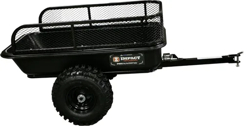 Impact Implements, carrito utilitario y remolque resistente para todoterreno, capacidad de 1500 lb, 15 pies cuadrados.