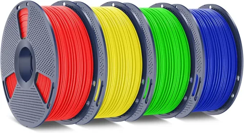 Miniatura 13 de SUNLU - Filamento ABS para impresora 3D de 1.75 mm, altamente resistente y duradero, resistencia al calor, excelente dureza, compatible con el 99%