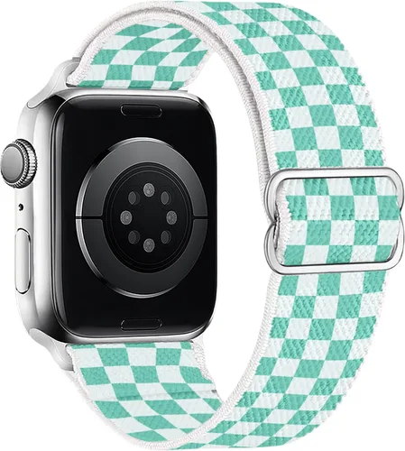 Miniatura 10 de Correas elásticas de nailon compatibles con Apple Watch de 1.496 pulgadas, 1.575 pulgadas, 1.614 pulgadas, 1.654 pulgadas, 1.732 pulgadas, 1.732