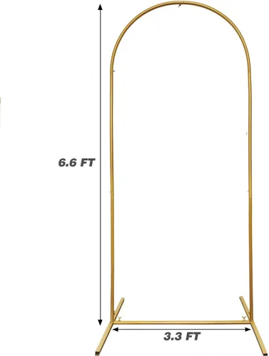 Miniatura 7 de Kit de arco de globos de metal, marco de arco de columna de globo de amor, soporte de arco de corazón de boda, suministros para bodas, novias, día