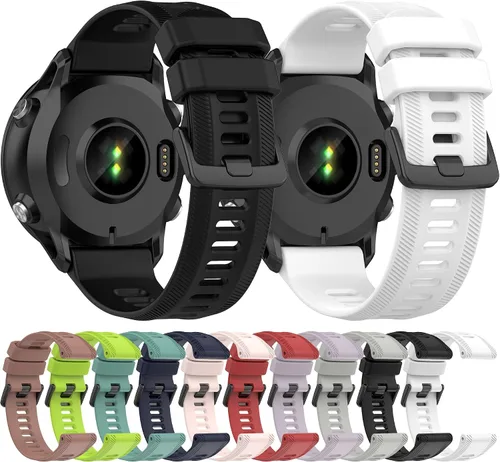 Miniatura 7 de Correa para Garmin Forerunner 955, banda de repuesto de silicona suave para Garmin Forerunner 955 Solar