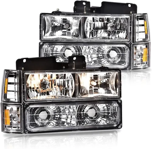 Miniatura 23 de CHEDA Conjunto de Faros Delanteros Faro Compatible con GMC Canyon/Chevy Colorado 2004-2012 Conjunto de Faros Luces de Parachoques