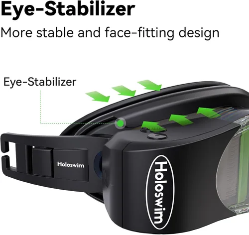 Miniatura 7 de Holoswim Smart Swim Goggles, 2GO Swimming Goggles, AR Real-time Display, AI Data Analysis, Anti-fog IPX8, Stroke Recognition