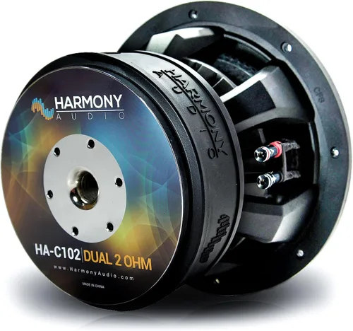 Miniatura 7 de Harmony Audio HA-C102 Car Stereo Competition Carbon 10 "Sub 2000W Dual 2 Ohm Subwoofer Nuevo