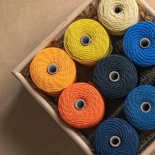 Miniatura 7 de Nook Theory - Cuerda de macramé de 3 mm, 220 yardas de cuerda de algodón, hilo de 4 mm y 5 mm, cuerda para manualidades, perfecta para colgantes