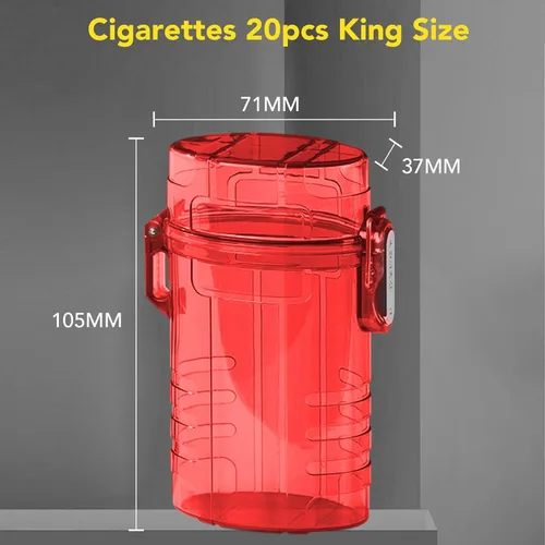 Miniatura 2 de Caja de almacenamiento de tabaco a prueba de olores impermeable, caja de soporte para juntas a prueba de olores, contenedor hermético impermeable