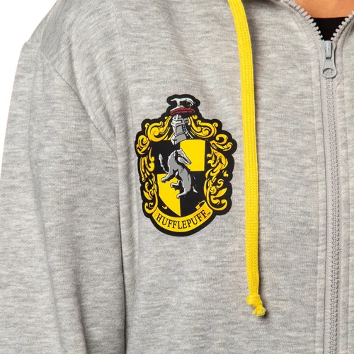 Miniatura 2 de Bioworld Harry Potter Hogwarts Alumni House Crest - Sudadera ligera con cremallera para mujer