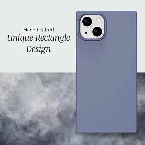 Miniatura 4 de COCOMII Funda rectangular para iPhone 14 Plus/15 Plus, compatible con MagSafe, silicona de acero mate Gris (Slate Gray)