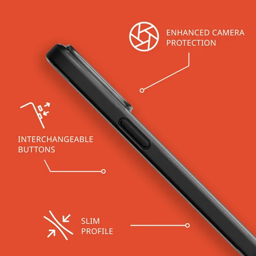Miniatura 5 de Tech21 Evo Check - Funda para iPhone 15 Pro, protección contra impactos, color ahumado/negro