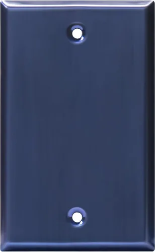 Miniatura 12 de ENERLITES Placa de Pared Metálica para Dispositivo Ciego, Resistente a la Corrosión, Tamaño 1-Gang 4.50" x 2.76", Acero Inoxidable 201, 7701-AB