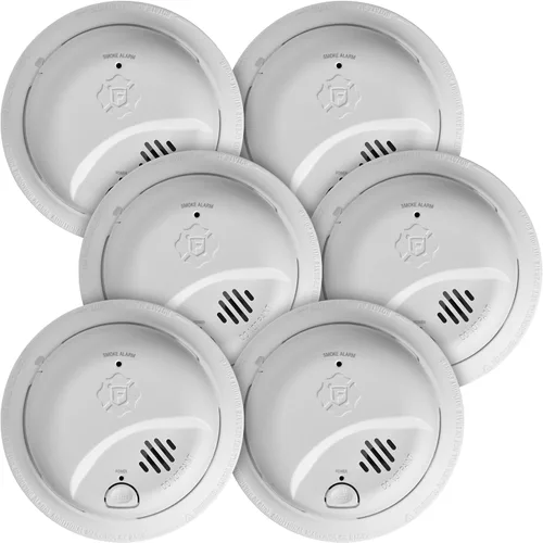 Miniatura 9 de First Alert SMI100-AC, Alarma de humo con interconexión cableada y respaldo de batería, paquete de 1
