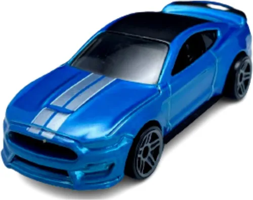 Miniatura 6 de Hot Wheels Ford Mustang Shelby GT500 2020, [azul] 248/25 Muscle Mania 1/10