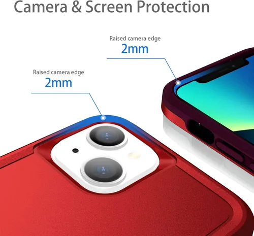 Miniatura 3 de Funda diseñada para iPhone 13, protección resistente, a prueba de golpes, a prueba de caídas, a prueba de polvo, antiarañazos, para iPhone 13