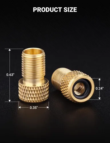 Miniatura 9 de AstroAI Medidor de presión de neumáticos digital con adaptador de válvula Presta (4PCS)