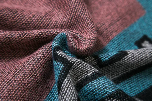 Miniatura 75 de Chales cálidos para mujer, cárdigan con frente abierto, estilo vintage, poncho