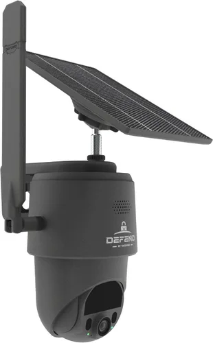 Miniatura 2 de TACTACAM – Cámara de seguridad celular Defend 360, fotos 4K, video 1080p, batería solar + recargable, panorámica/inclinación/zoom de 360°, LTE