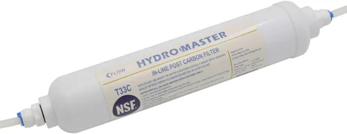 Miniatura 6 de HYDRO MASTER FILTRO DE CARBONO EN LÍNEA CON CONEXIÓN NPT de 1/4 pulgadas, 10 pulgadas x 2 pulgadas.
