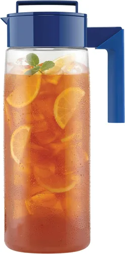 Miniatura 12 de Takeya Jarra hermética – Jarra hermética de uso diario para té helado y más – Jarra transparente con tapa – Esencial de cocina ligero – Utensilios