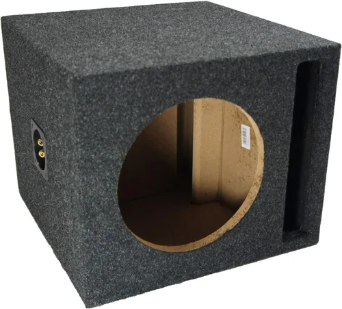 Miniatura 8 de Harmony Audio Universal Car Stereo Slotted S Port Single 10" Alpine Bundle Type R R-W10D4 Sub Box Enclosure con amplificador HA-A800.1 y kit