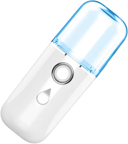 Miniatura 8 de FRCOLOR USB recargable mini instrumento de belleza de mano para hidratación humidificador de nano spray portátil para la cara para la hidratación