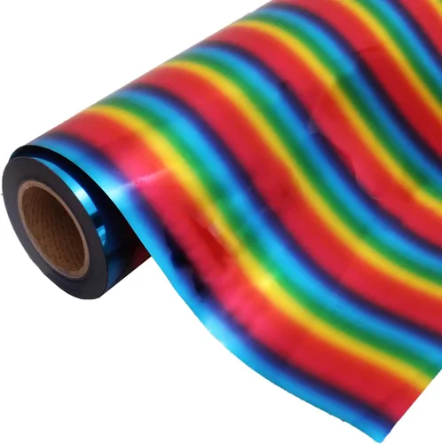 Miniatura 29 de Película de vinilo de transferencia de calor Threadart Galaxy Rainbow de 3 yardas x 20 pulgadas de ancho Compatible con Venture Explore and Maker